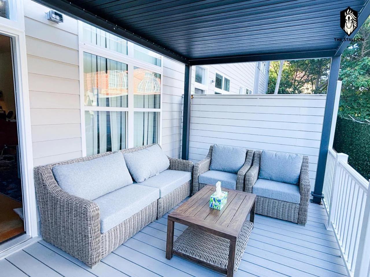 The Stallion #104 - Brand New Modern Spacious Loft with Patio - Walkable to attractions photo