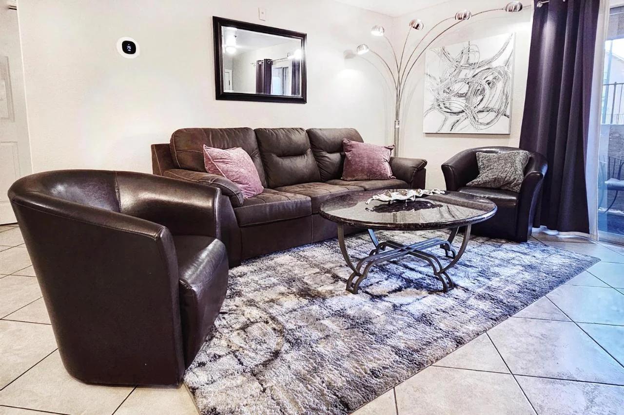 UPGRADED & STYLISH, POOL, HOT TUB, WALK TO STRIP! photo