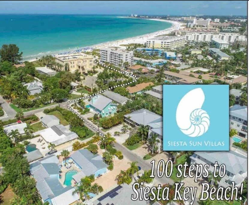 VILLA 2 walk to Siesta Beach, Pool, Daily Rentals photo