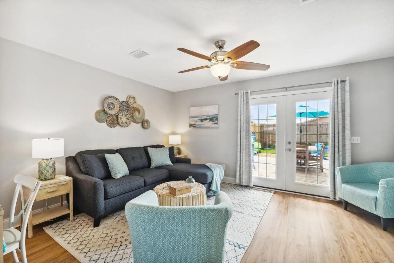 Walk to Beach, Private Beach Townhome, Backyard, Fire Pit, Shell Island & St Andrews State Park photo