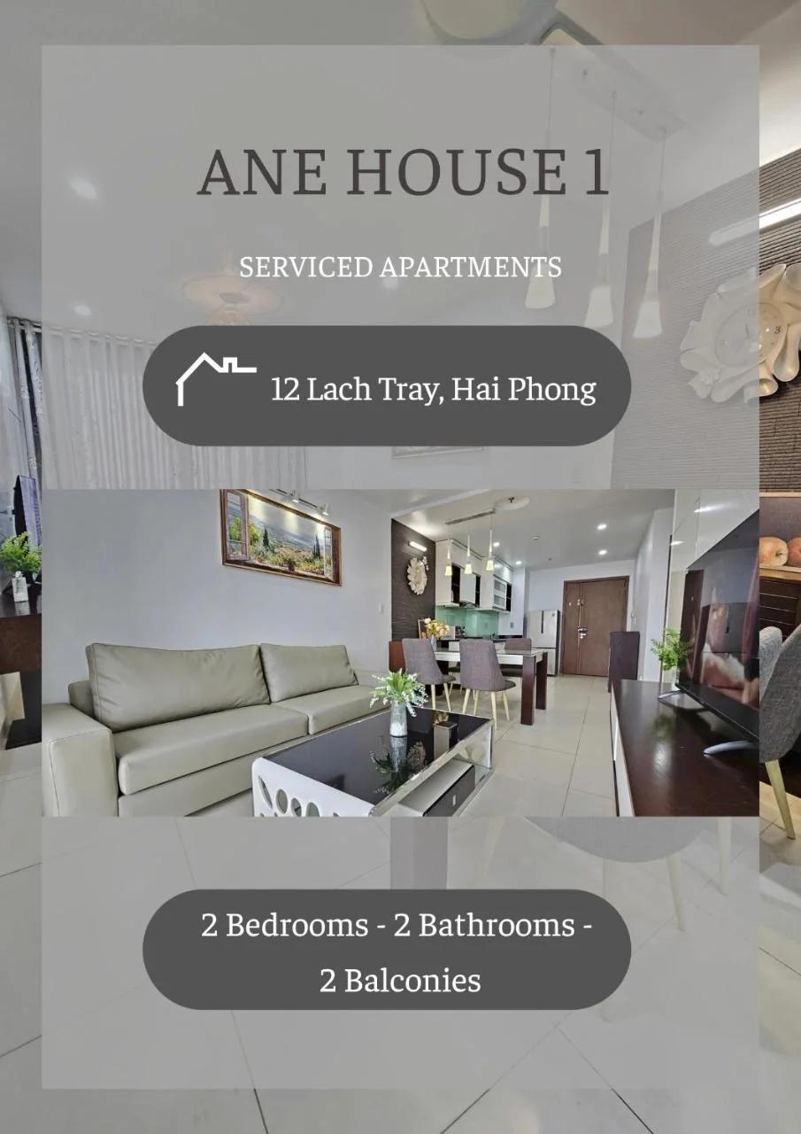 AnE House 1 - Spacious 2BR Apartment 69m2 - SHP Plaza - Hai Phong City Center
